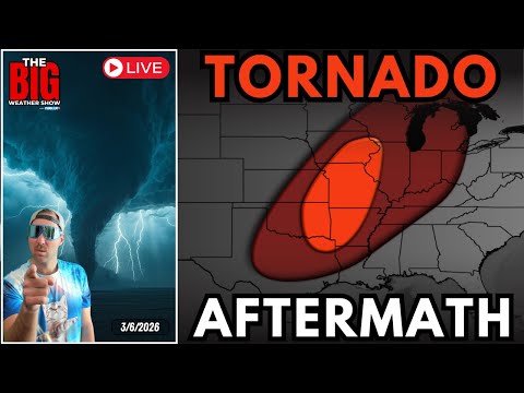 🔴 LIVE: The LATE Weather Show |Tracking TORNADOS, Damage Reports, and Whats Next?