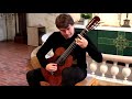 Tárrega Rosita Polka Patrik Kleemola Guitar