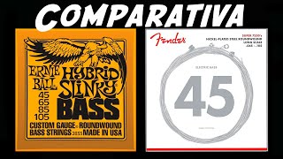 Video thumbnail for Ernie Ball HYBRID Slinky 2833 vs. Fender 7250M by Pepo Vidal
