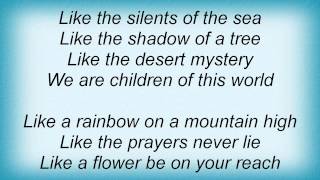 Dj Bobo - We Are Children Lyrics