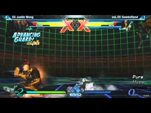 EVO 2012 UMVC Top16 Winners Col.CC Combofiend vs EG.Justin Wong