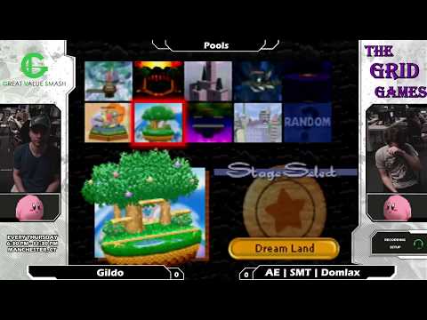 Smash 64: AE | SMT | Domlax (Kirby) V Gildo (Kirby) - Shattered 112 Tournament SSB64