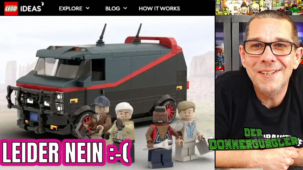 Lego Ideas Ergebniss 2022 Runde 2 - Lego gönnt mir kein A-Team