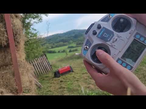 Hightop HT550 quick review (lawn mower with remote control) 7.5hp