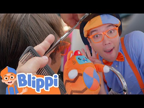 Blippi Gets His FIRST Haircut! | Videos for Toddlers and Kids | Blippi Educational Videos