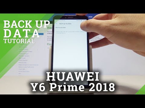 How to Back Up Data on HUAWEI Y6 Prime 2018 - Enable Google Backup