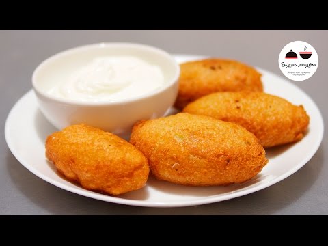 Самые ленивые пирожки без теста, хрустящие и очень вкусные