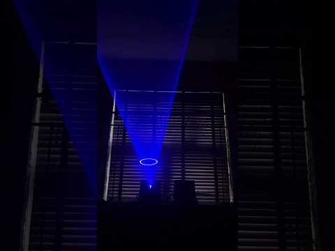 Laser Bass Light Show 🔵 🔴 🟢