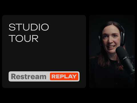 The Restream Studio Tour