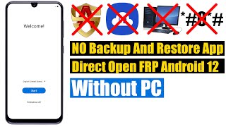 New method!!! All Samsung Android 12, Remove Google Account, Bypass FRP. Without Pc.