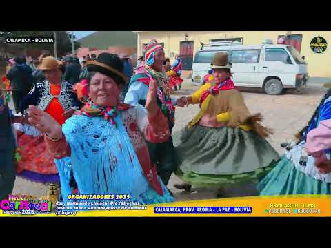 2DO DÍA PARTE FINAL PLAZA PRINCIPAL.:  fiesta de carnaval Tarqueada 2025 - CALAMARCA PROV. AROMA