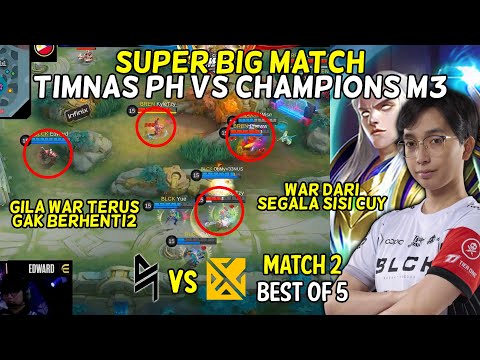 SUPER BIGMATCH TIMNAS PH VS JUARA M3!! WAR TERUS GILAK GUA PUSING SENDIRI NNTN!! BLCK VS BREN GAME 2
