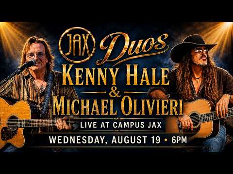 Thumbnail for JAX DUOS: KENNY HALE & MICHAEL OLIVIERI Full Show | Live at Campus JAX | JAXblast Network Production by Michael Olivieri