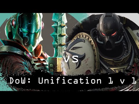 Dawn of War Unification: 1 v 1 Black Templars (Vrax) vs Eldar (Pax)