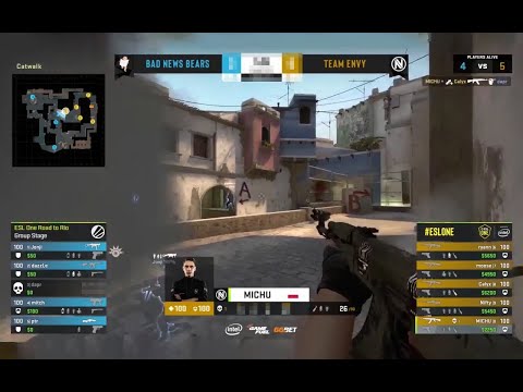 Envy vs Bad News Bears - ESL One MAJOR: Road to Rio - BEST MOMENTS | CSGO