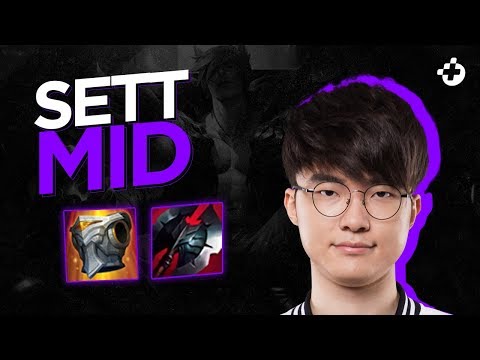 QUANDO FAKER RESOLVE JOGAR DE SETT MID NA SOLOQ COREANA...
