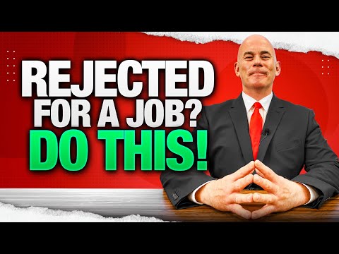REJECTED FOR A JOB? [WATCH THIS!!] (Here’s What You MUST DO NEXT if you FAIL YOUR JOB INTERVIEW!)