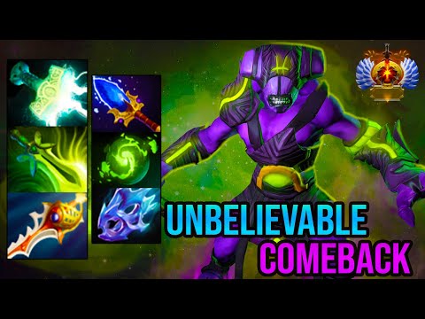 [ Faceless Void ] UNBLIEVABLE MEGA COMBACK - INTENSE LATE GAME TEAM FIGHT - MAX TALENT FULL SLOT