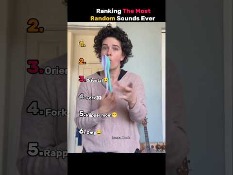 Ranking The Most Random Sounds Ever 😂🤣