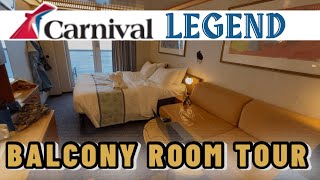 Balcony Room Tour Carnival Legend #8250 - Full Review and Top Cruise Essentials