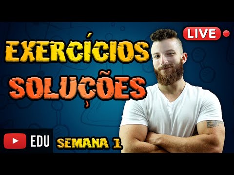 LIVE EXTRA -EXERCÍCIOS - SOLUÇÕES - SEMANA 1