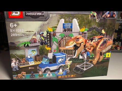 Конструктор «Побег Ти-Рекса» 10920 (Juniors 10758) / 168 деталей