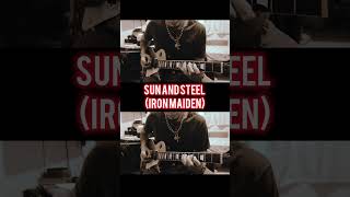 Guitar Lesson: Sun and steel (Iron Maiden) - Harmonies #music #ironmaiden #guitar #lesson