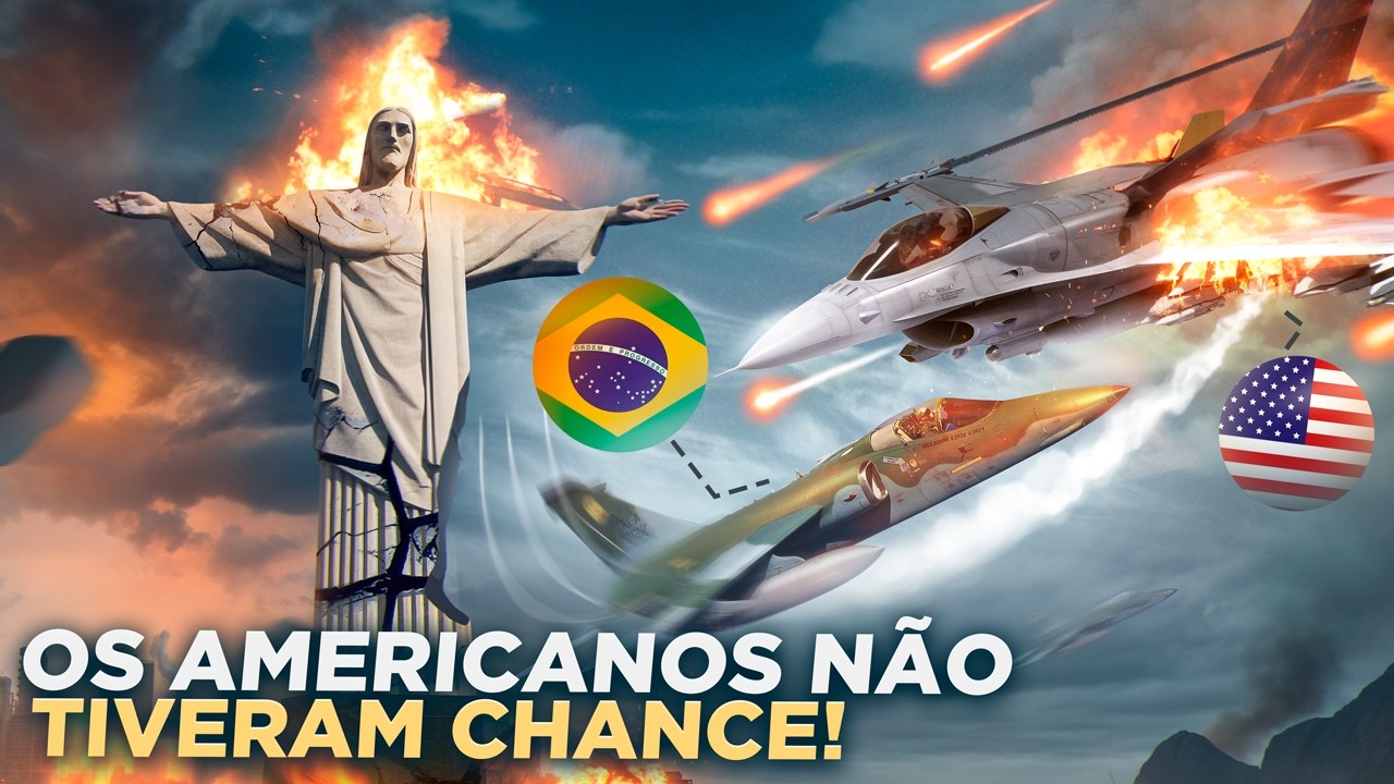 Alta TENSÃO! Pilotos da FAB enfrentaram caças americanos em um COMBATE AÉREO! (Felipe Dideus)