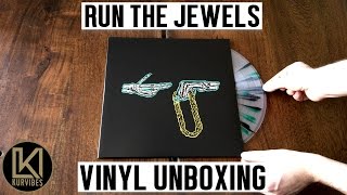 Run The Jewels - Run The Jewels Vinyl Unboxing | KurVibes