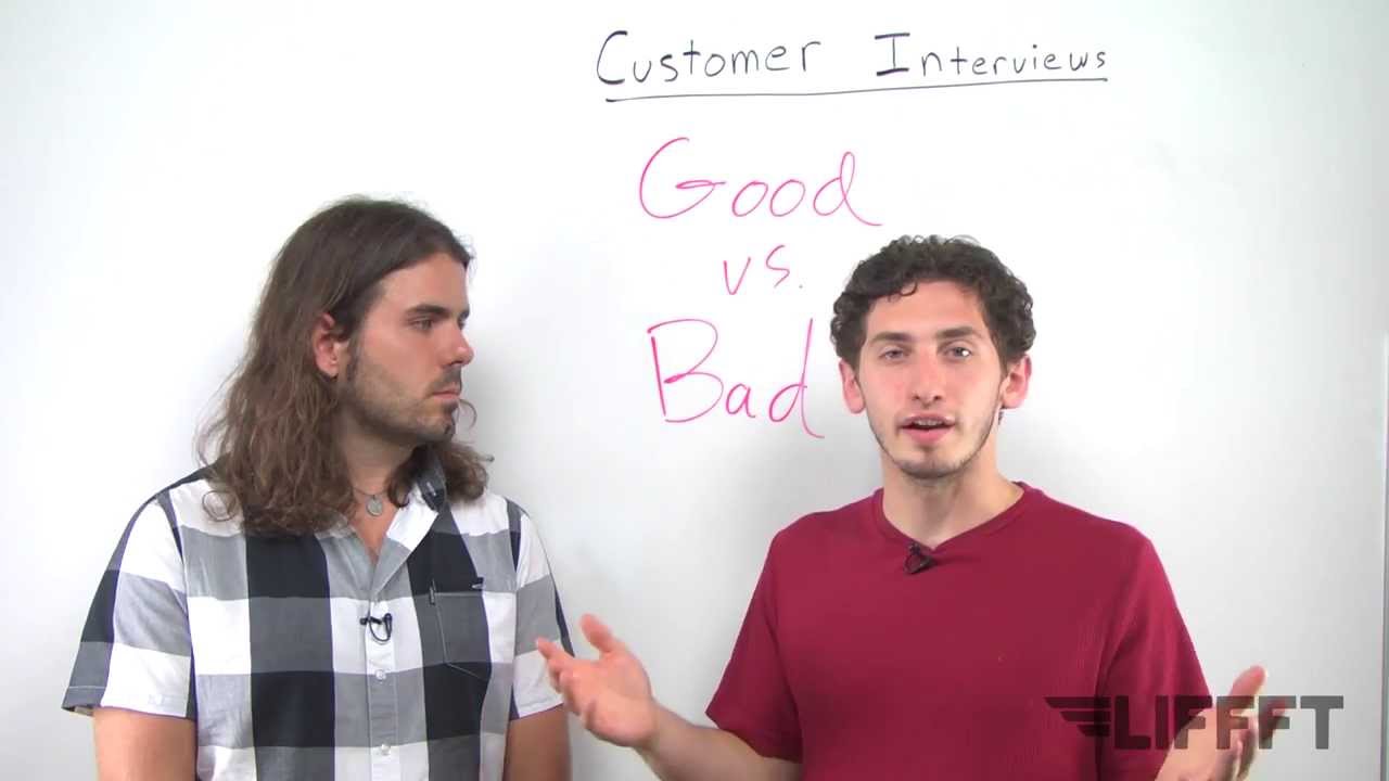Good and Bad Examples of Customer Interview Questions