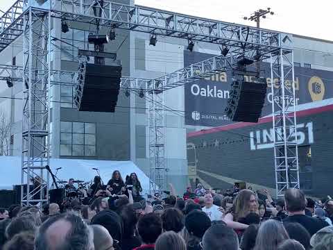 Exodus - A Lesson in Violence  - with Robb Flynn (live in Oakland 3/6/22)