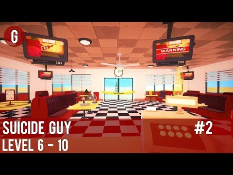 Suicide Guy Gameplay Part 2 - Level 6 - 10