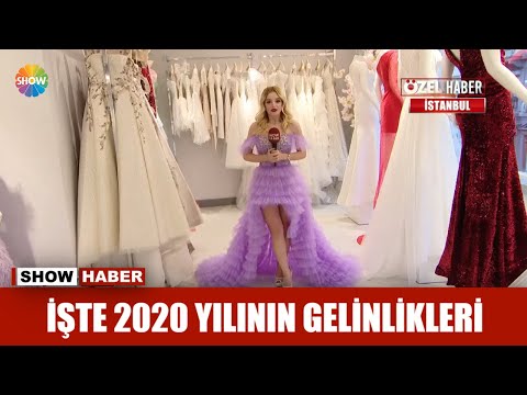 2020 Yılı Gelinlik Modası