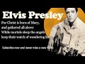 Elvis Presley - O Little Town of Bethlehem - Lyrics