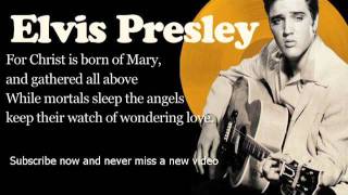 Elvis Presley - O Little Town of Bethlehem - Lyrics