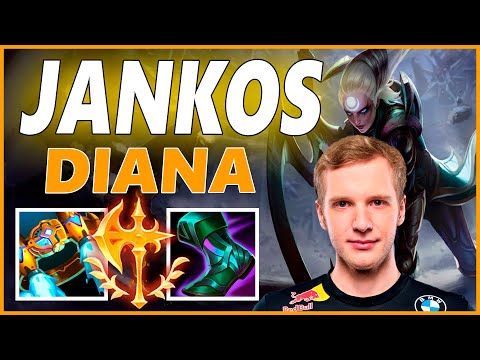 ⚡JANKOS DIANA JUNGLE GAMEPLAY⚡SEASON 12 LEAGUE OF LEGENDS