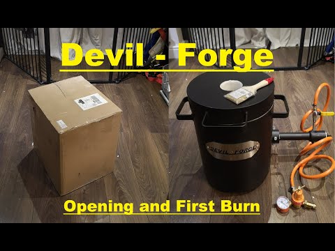 Devil Forge Unveiling and First Burn