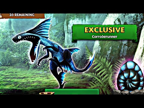 CORRODERUNNER Max Level 150 Titan Mode - New Exclusive Speed Stinger - Dragons:Rise of Berk