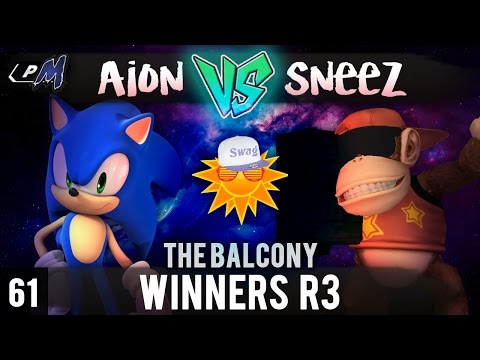PM @ the Balcony - Winners R3  ft. Aion (Sonic) VS Sneez (Diddy Kong)