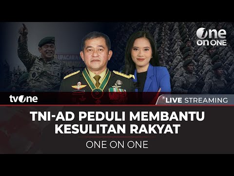 [LIVE] One on One Bersama Jenderal TNI Maruli Simanjuntak, Kepala Staf Angkatan Darat | tvOne
