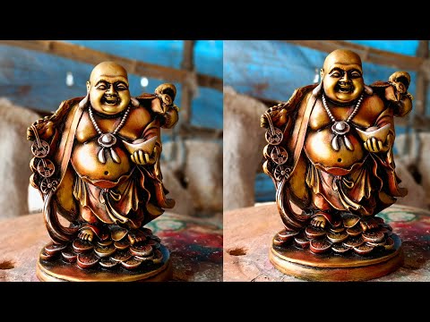 Making Of Laughing Buddha | Laughing Buddha Statue Making | Buddha Statue Craft Ideas