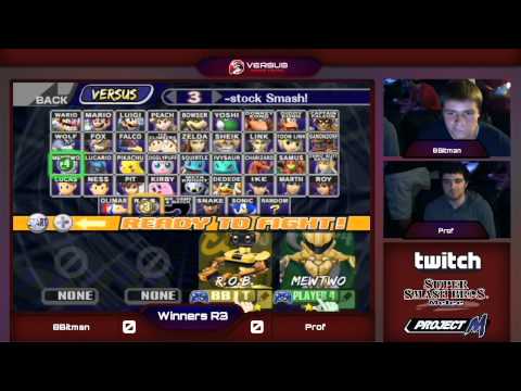 VS Weekly 7/30/14 - Winners R3 - 8Bitman (Rob) vs Prof (Mewtwo) - Project M