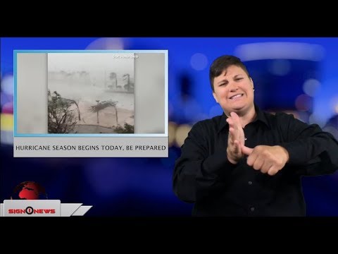 Hurricane season beings today, be prepared (ASL - 6.1.18)