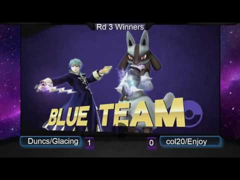RNS 5 Doubles WR3 duncathan(Lucario) & Glacing(Robin) vs C0l20(Cloud) & Enjoy(Mario)