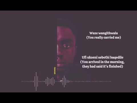 Lalela indaba Clip Lyrics - English version