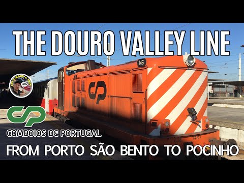 My Amazing Trip on Portugal's Beautiful Douro Valley Line (Porto to Pocinho).