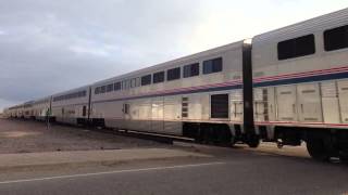 preview picture of video 'AMTK 85 east through Clear Lake, MN'