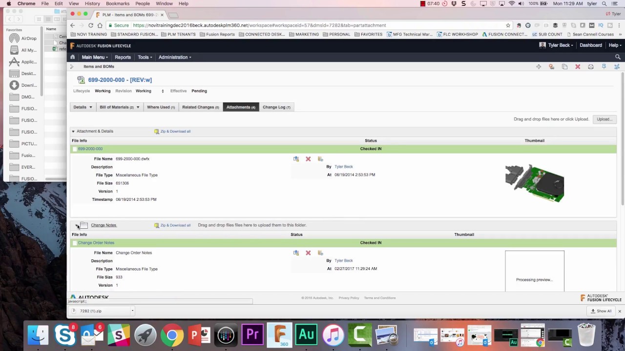 Fusion Lifecycle: Adding Attachments