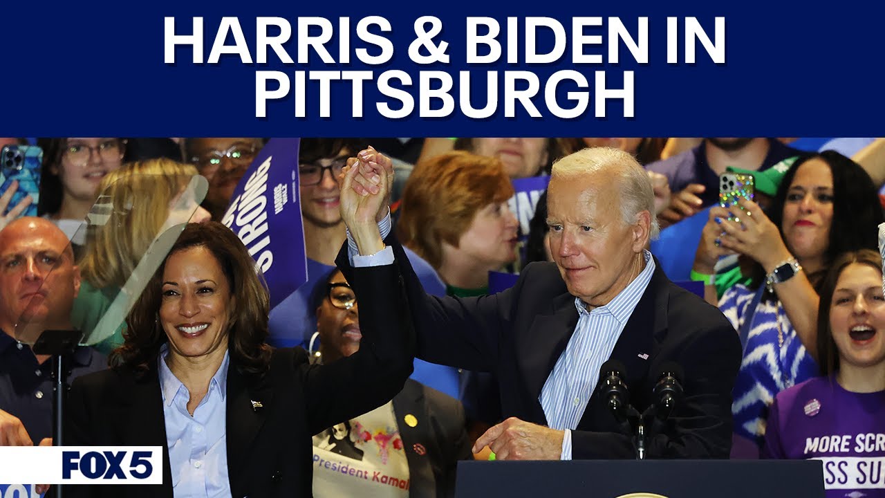 VP Kamala Harris and President Joe Biden campaign in Pittsburgh