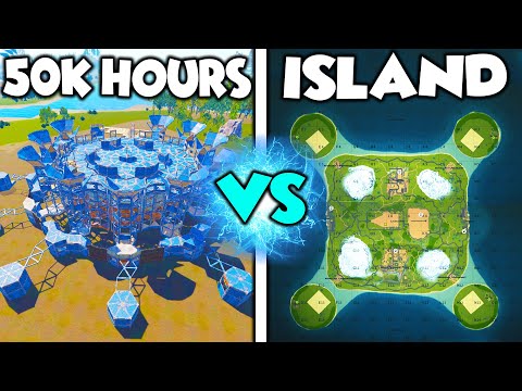 50k Hour Team DOMINATES my Island - Rust Island
